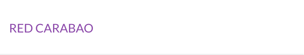 RED CARABAO